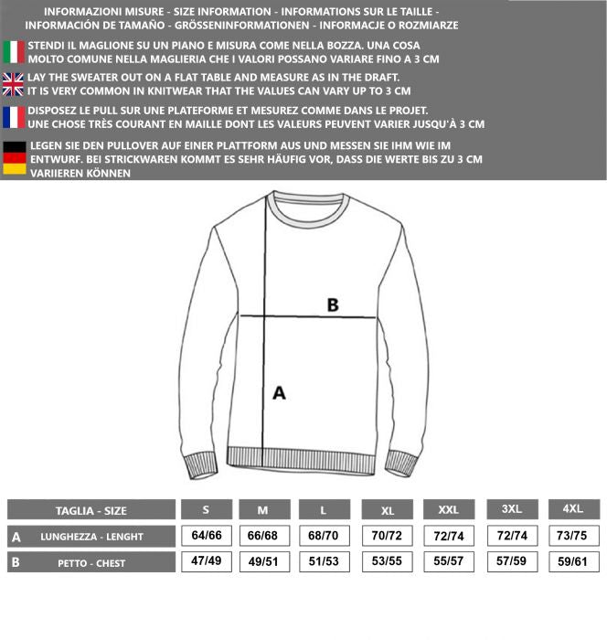 Girocollo Uomo Puro Cashmere Naturale Nero