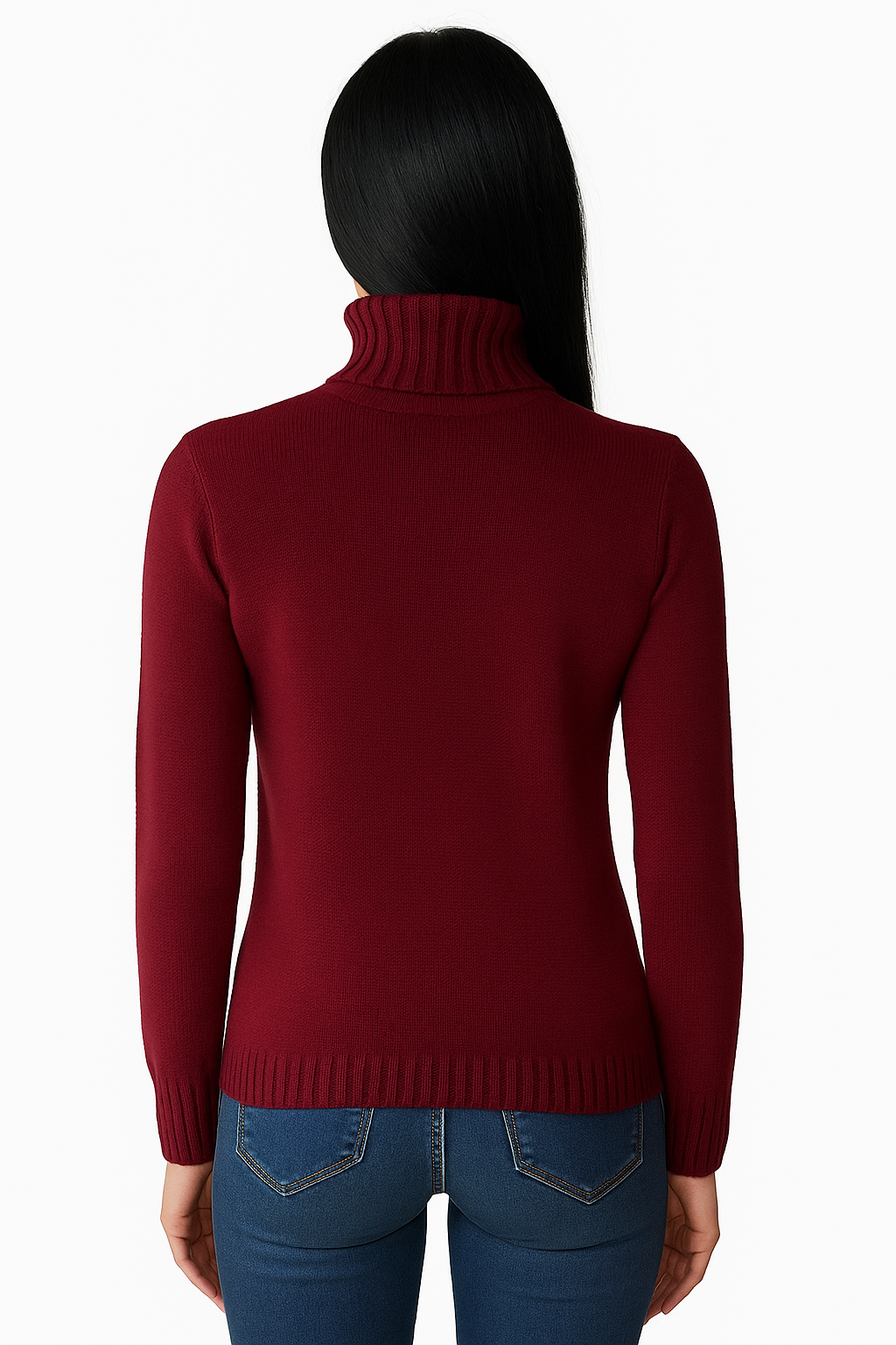 Dolcevita Donna Puro Cashmere Naturale Bordò Granata