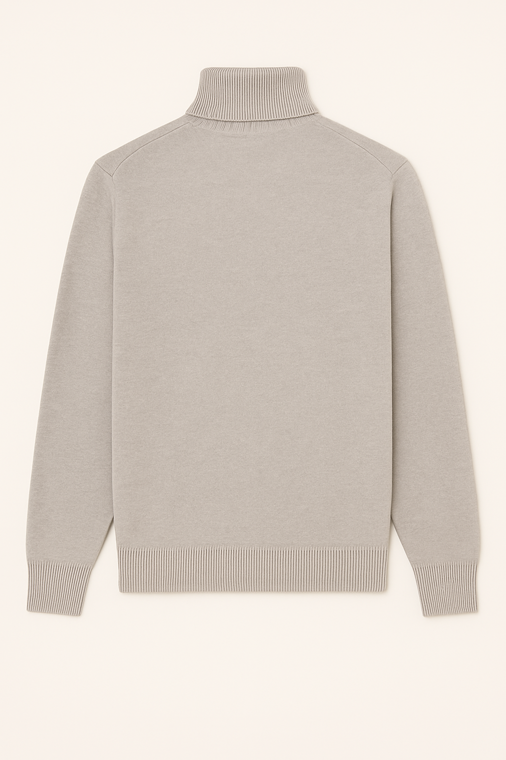 Dolcevita Uomo Puro Cashmere Naturale Grigio Perla