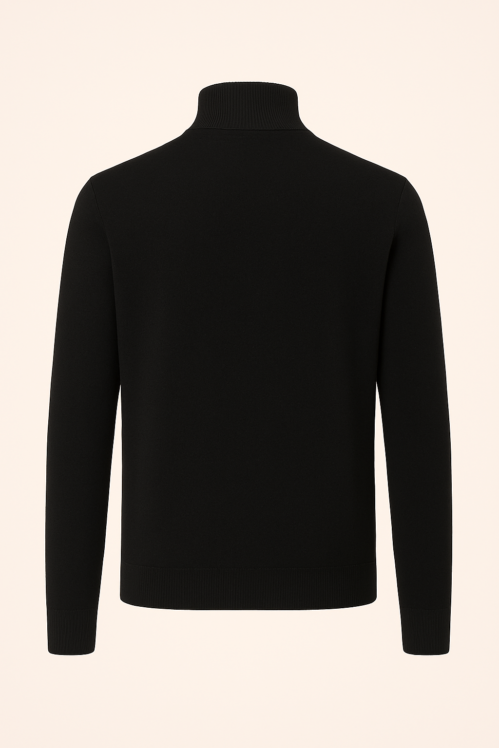 Dolcevita Uomo Puro Cashmere Naturale Nero