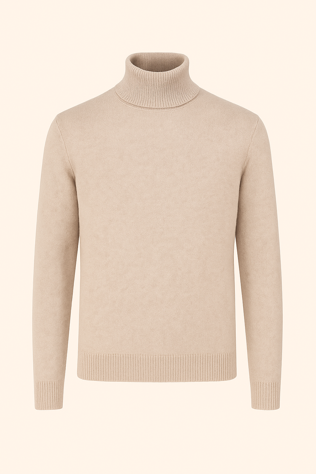 Dolcevita Uomo Puro Cashmere Naturale Beige