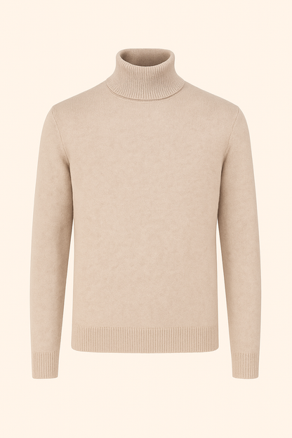 Dolcevita Uomo Puro Cashmere Naturale Beige