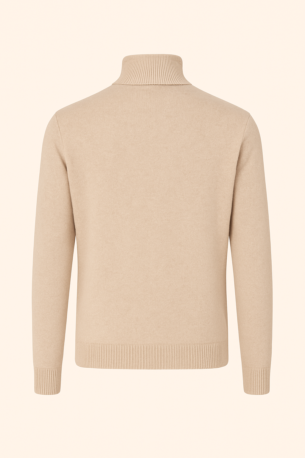 Dolcevita Uomo Puro Cashmere Naturale Beige
