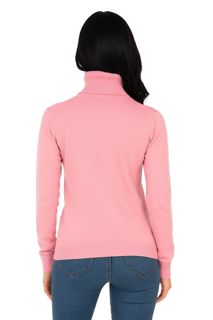 Dolcevita Donna Puro Cashmere Naturale Rosa Confetto