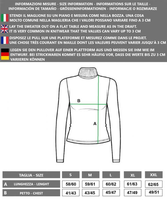 Dolcevita Donna Puro Cashmere Naturale Nero Assoluto